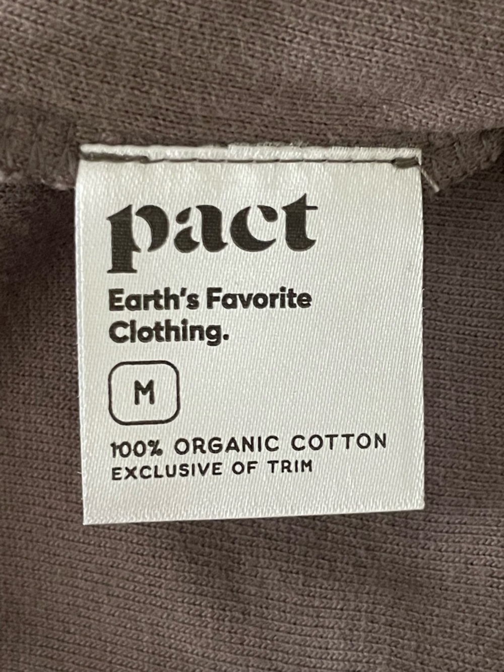 Pact Cloud Brushed Velour Fleece Organic Cotton Zip Pocket Hoodie - Picture 8 of 8